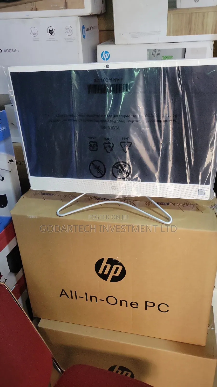 New Desktop Computer HP AiO 22 8GB Intel Core i3 SSD 256GB
