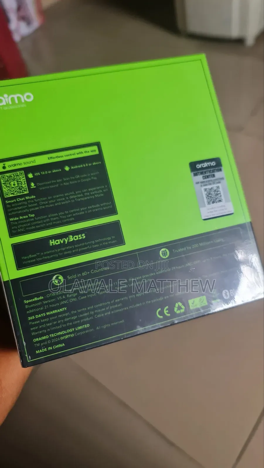 Oraimo Spacebuds