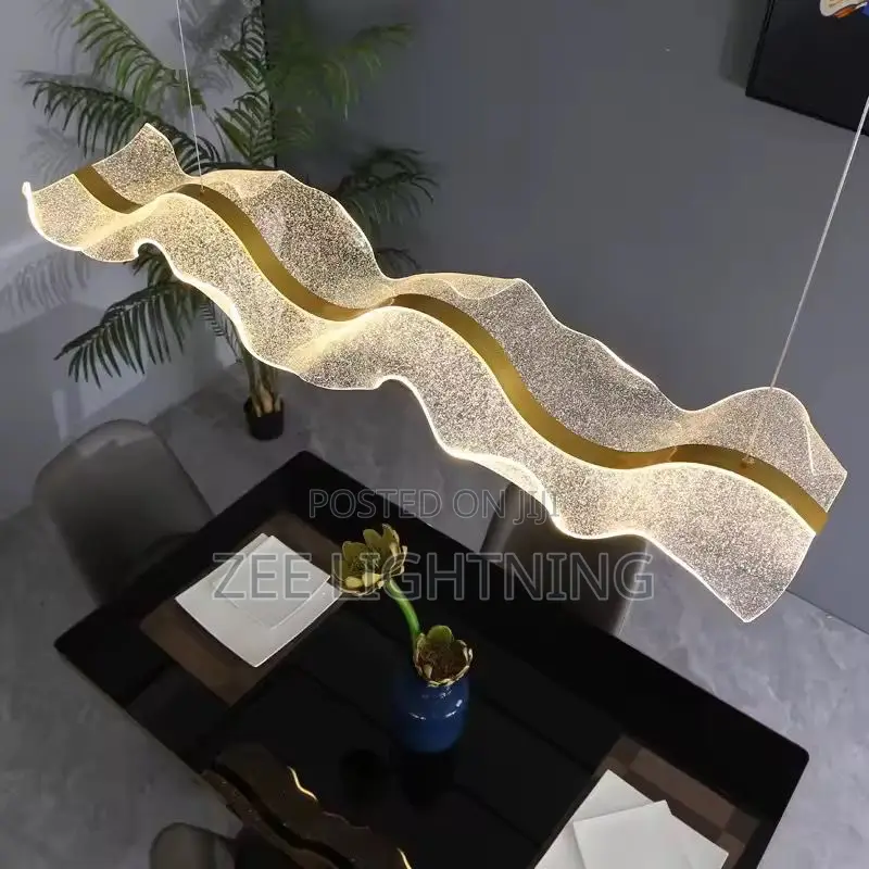 Wave Shape Chandelier