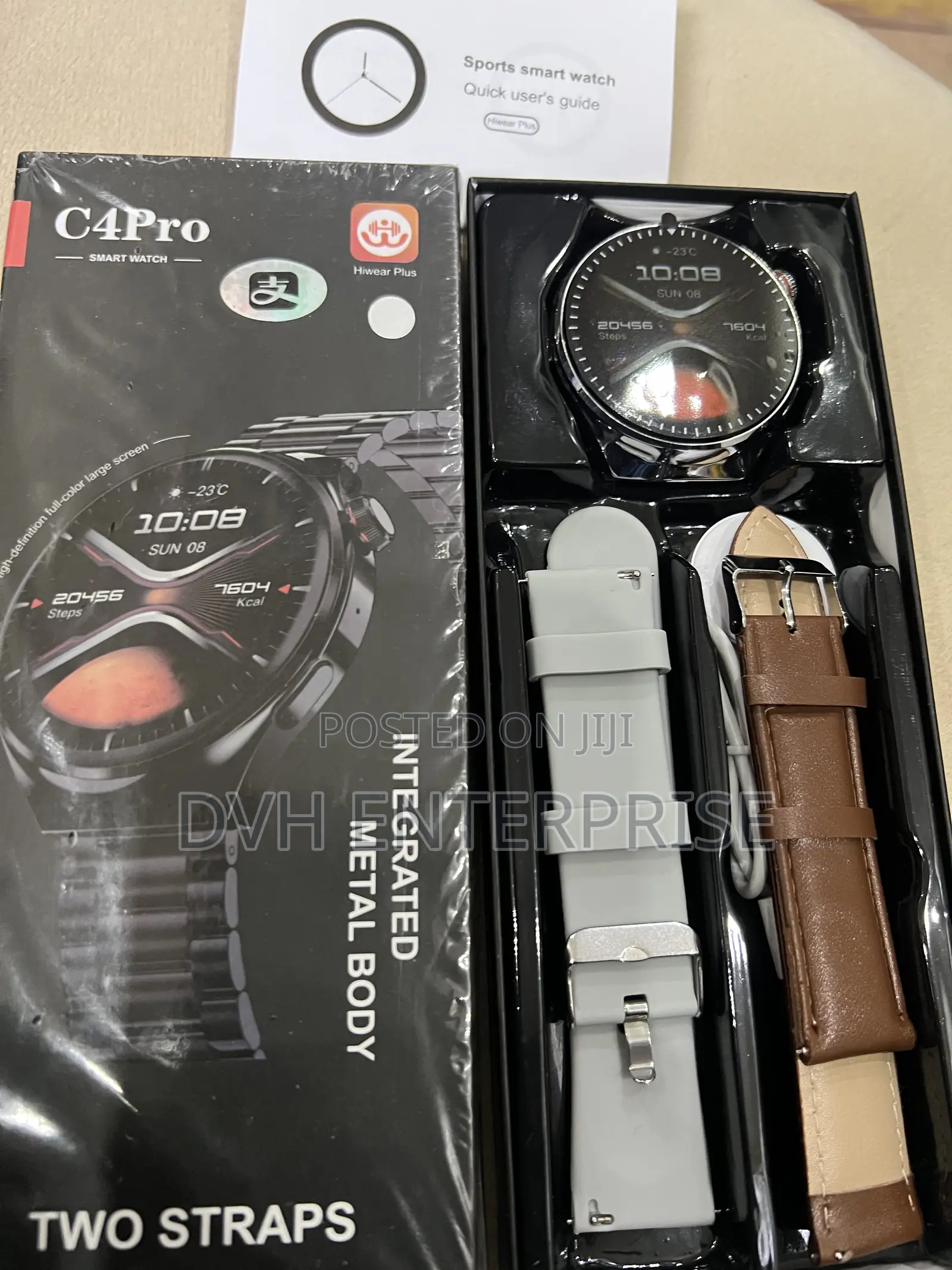 C4 Pro Dual Strap Smartwatch