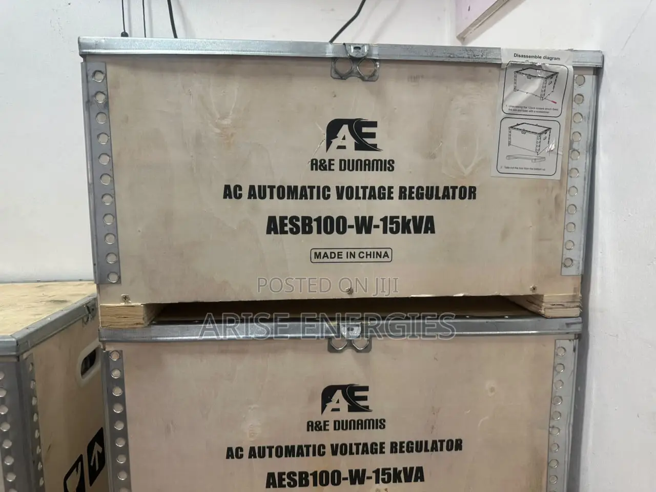 A E Dunamis 15kva Servo Voltage Stabilizer Wall Mount(100v-260v)