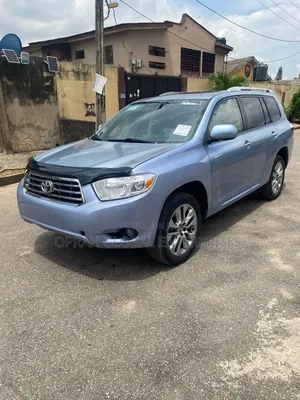 Toyota Highlander Limited 2009 Blue