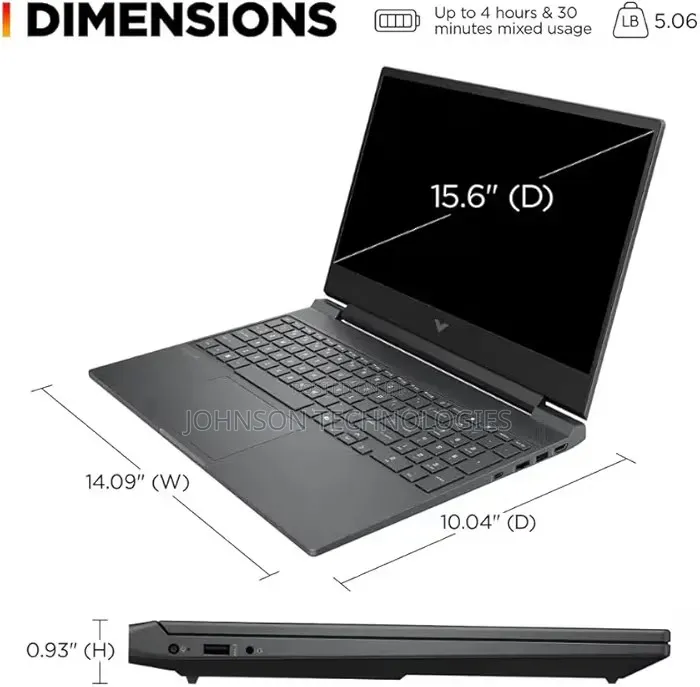 Laptop HP Victus 15 8GB Intel Core i5 SSD 512GB