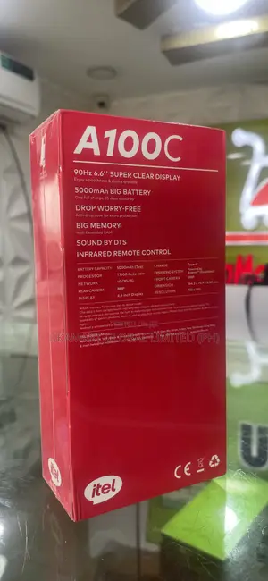 New Itel A100C 64 GB Gold