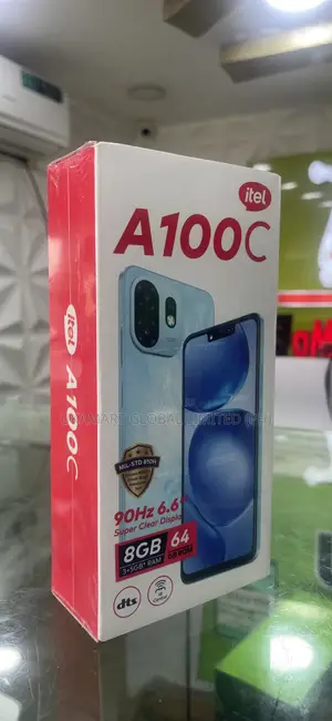 New Itel A100C 64 GB Gold