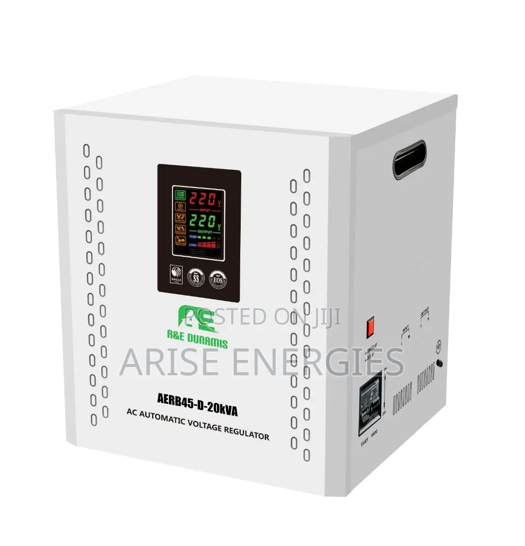A E Dunamis 20kva Relay Voltage Stabilizer Desktop (45v-260v)