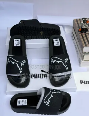 Quality Original Puma Unisex Slide Black
