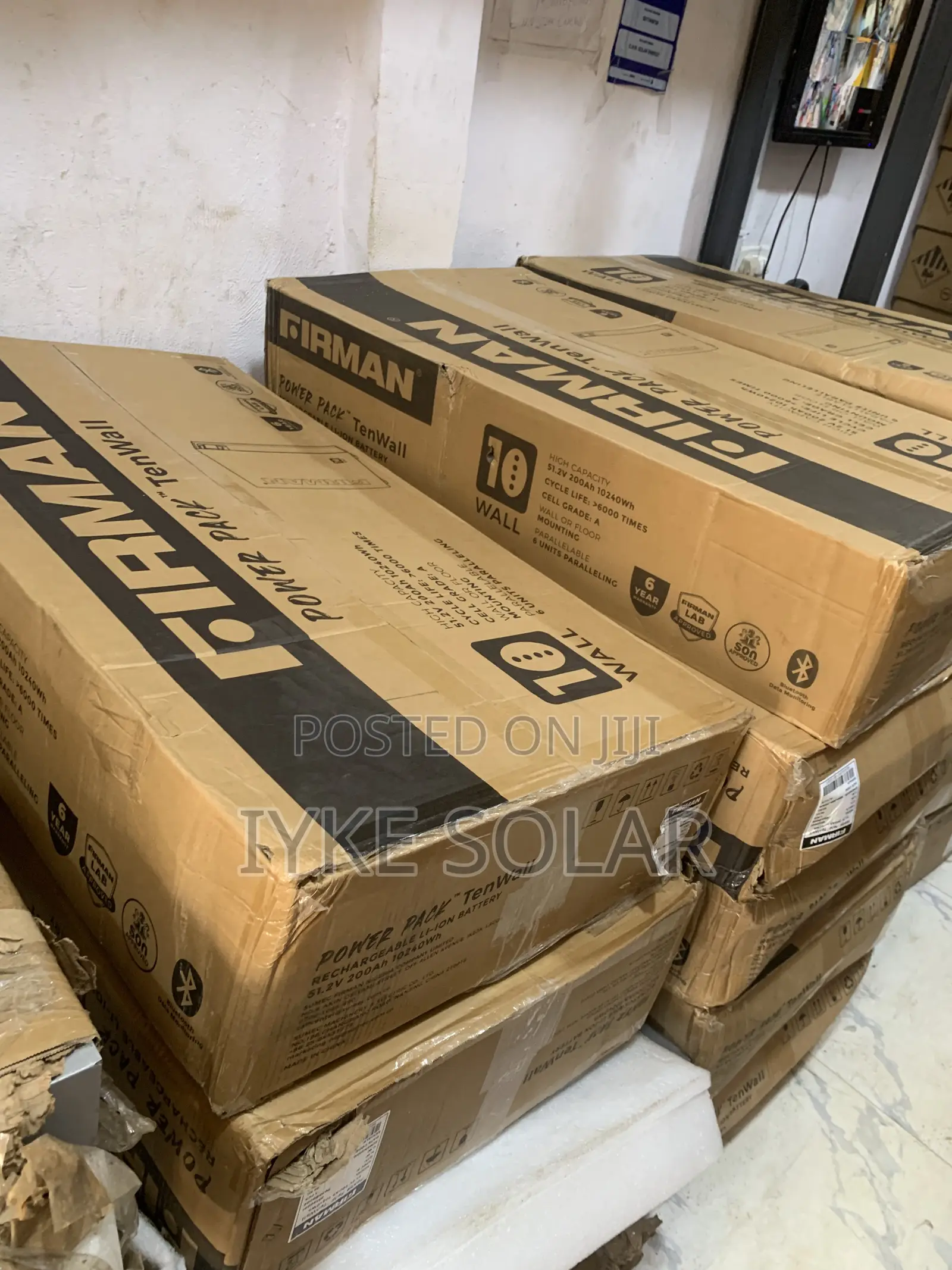 10kwh 48v Fireman Lithium Ion Battery