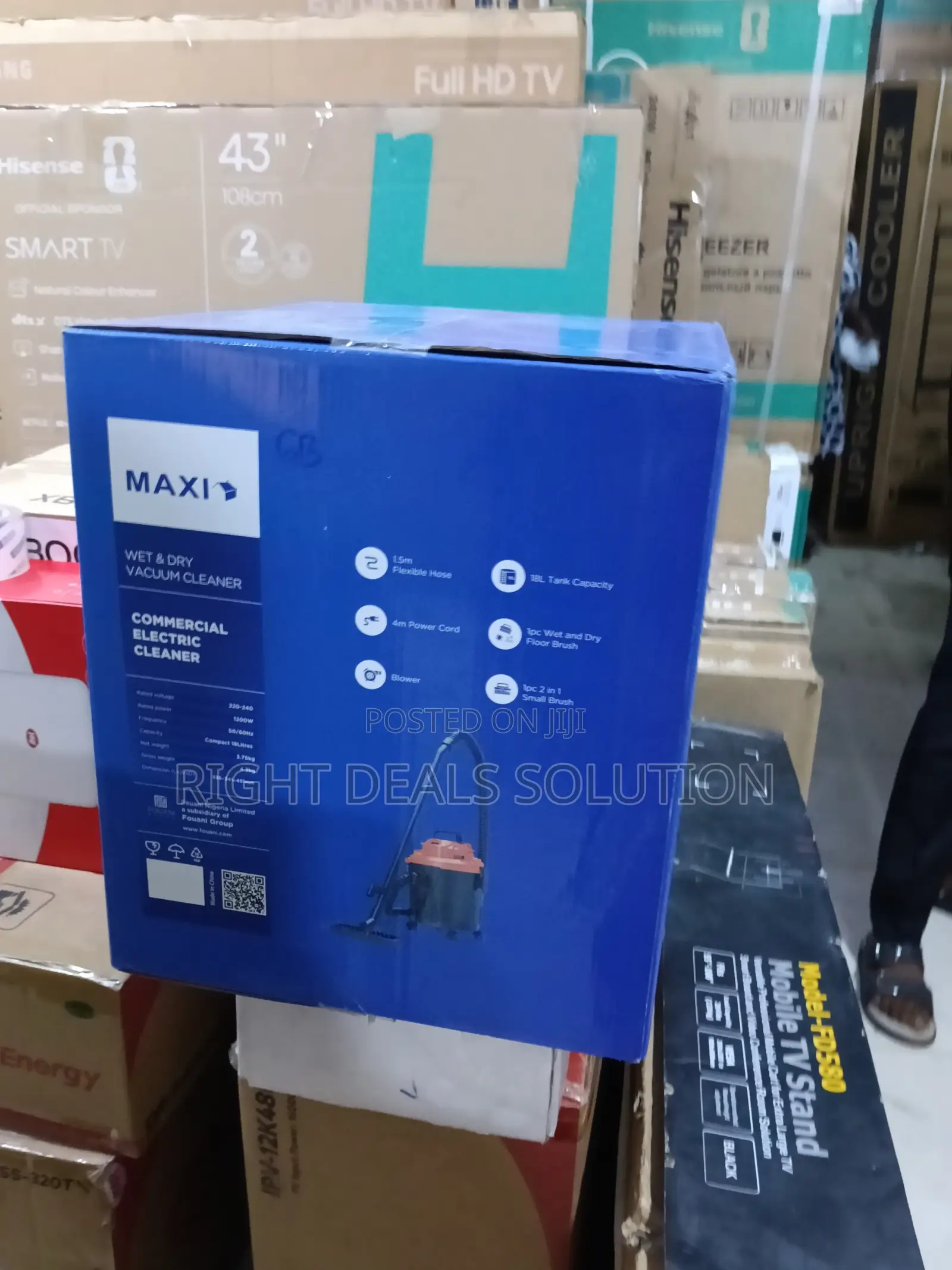 Maxi Home Care Wet Dry Vacuum Cleaner