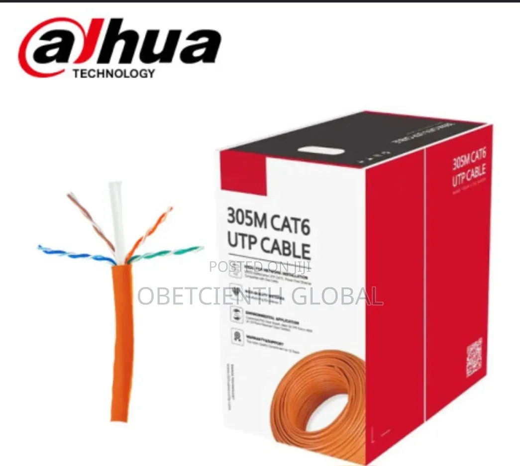 305m Outdoor Dahua Cat6 Utp Cable