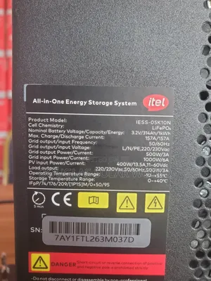Itel 500w/1kwh Power Tank