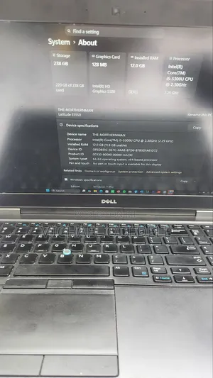 New Laptop Dell Latitude E5550 12GB Intel Core i5 SSD 256GB