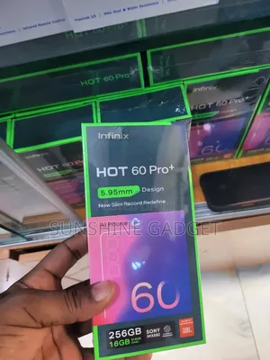 New Infinix Hot 60 Pro+ 256 GB