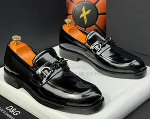 Dolce and Gabbana Quality Luxury Men Genuine Leather Corporate Shoe