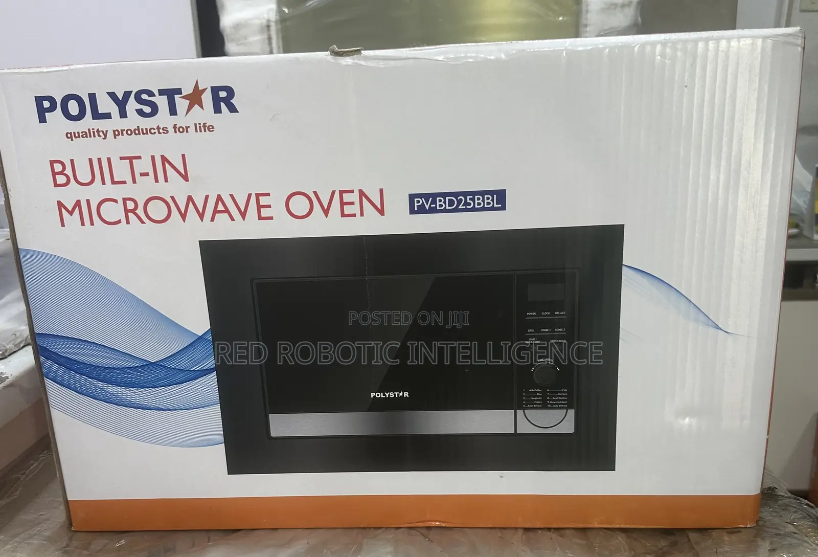 25 Liter Polystar Built in Microwave Oven