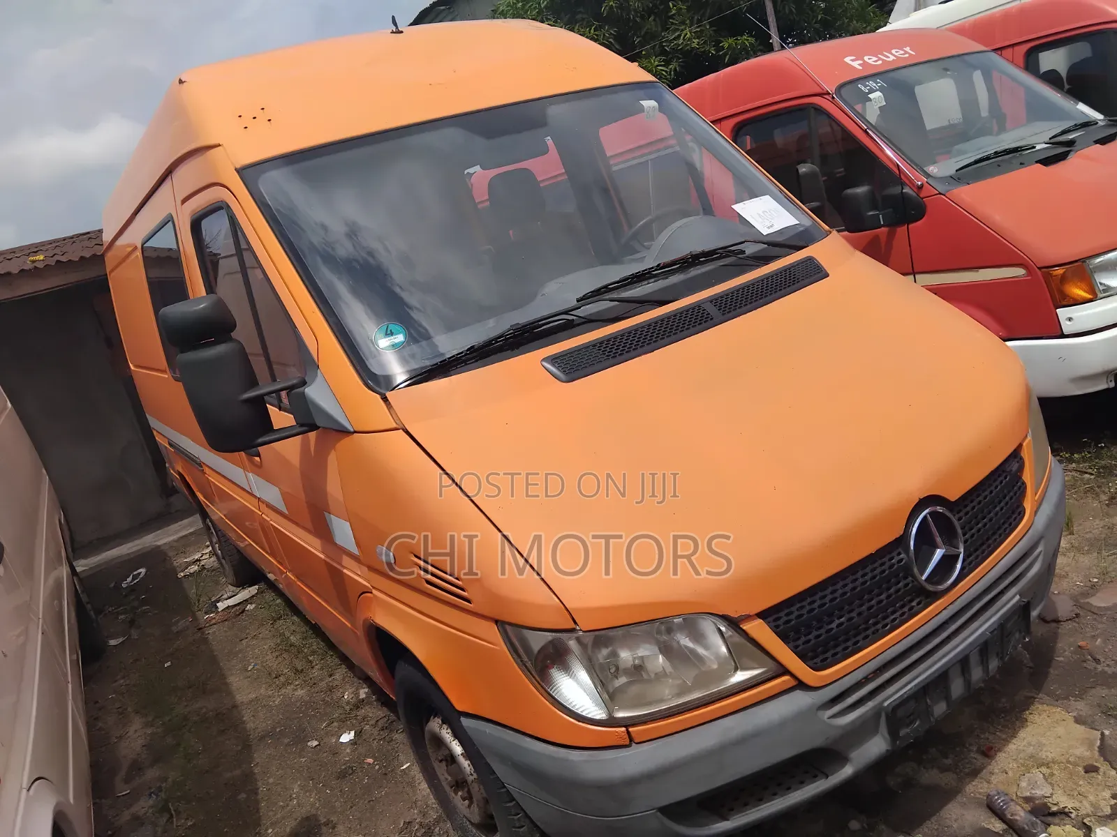 Mercedes-Benz Sprinter 2005 Orange