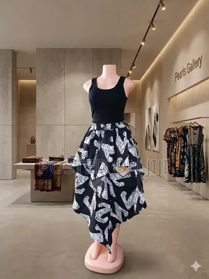 Ankara Handkerchief Skirt