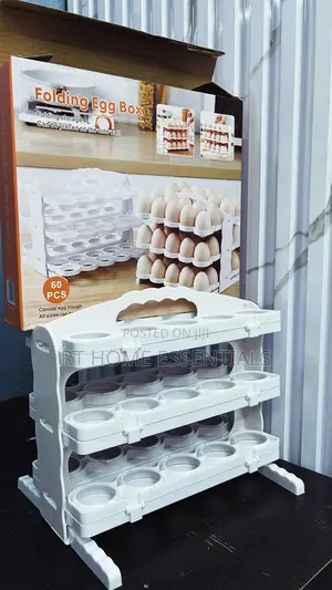 Folding Egg Rack