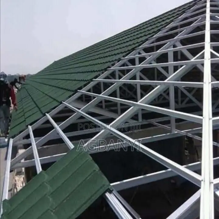 Galvanize Steel Trusses/ Roof Coverage