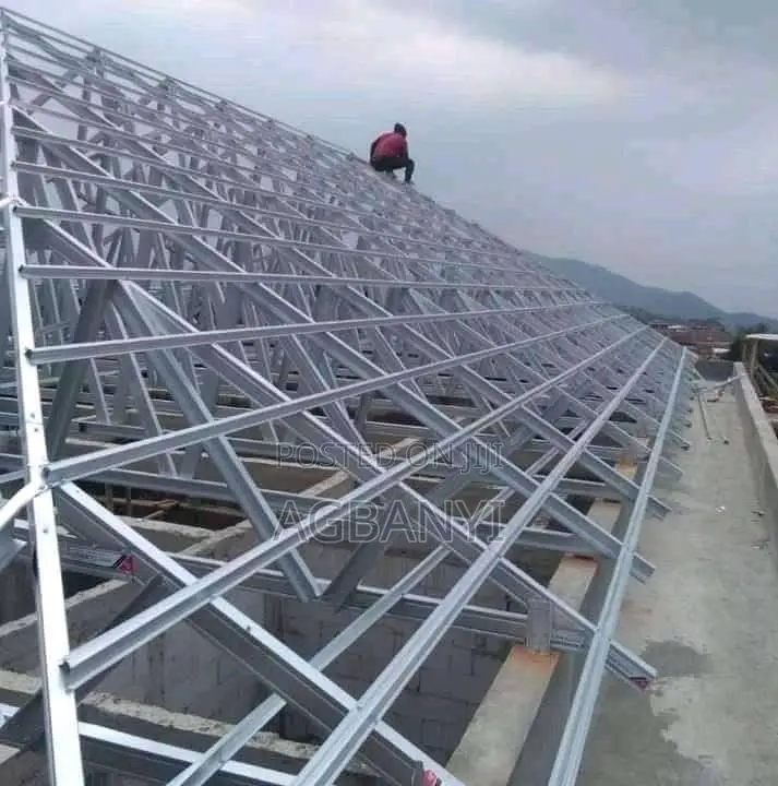 Galvanize Steel Trusses/ Roof Coverage
