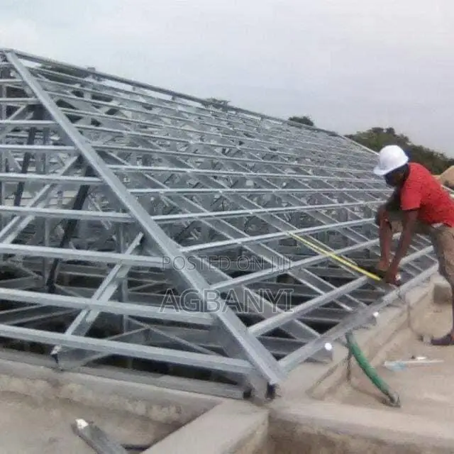 Galvanize Steel Trusses/ Roof Coverage