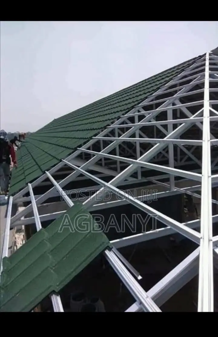 Galvanize Steel Trusses/ Roof Coverage