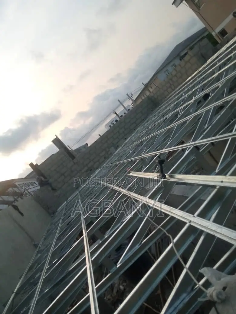 Galvanize Steel Trusses/ Roof Coverage