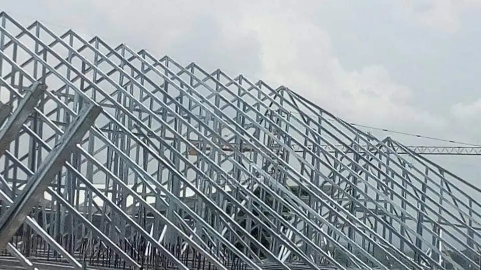 Galvanize Steel Trusses/ Roof Coverage