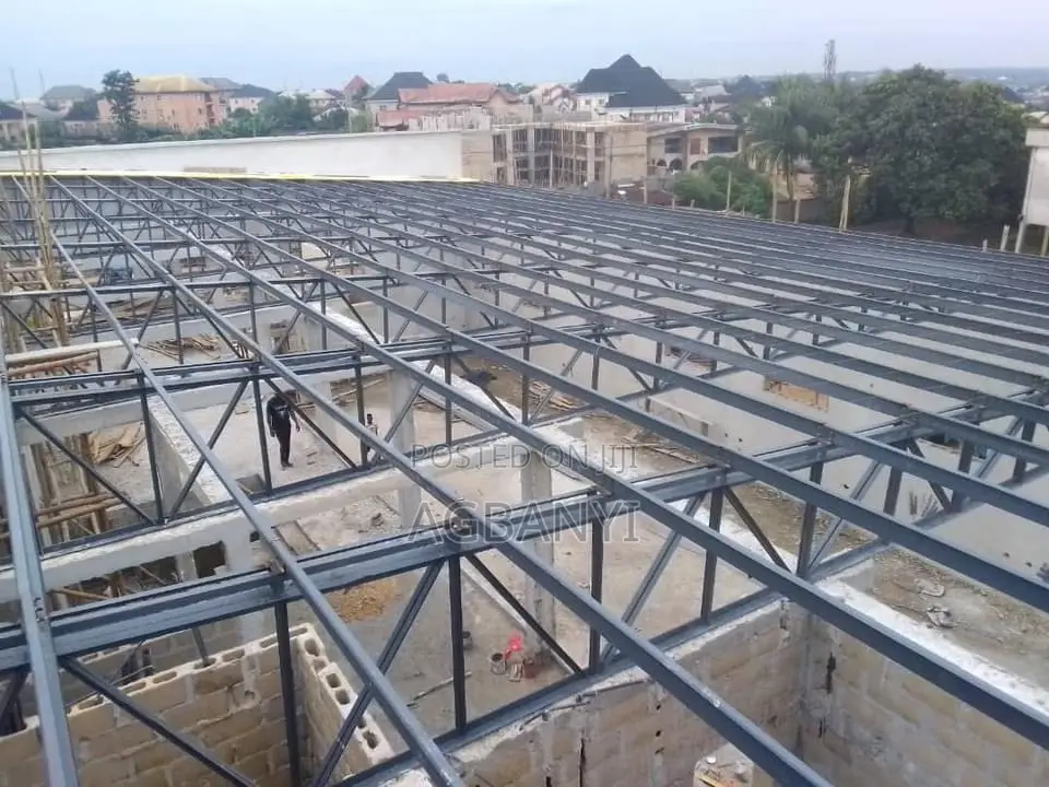 Galvanize Steel Trusses/ Roof Coverage