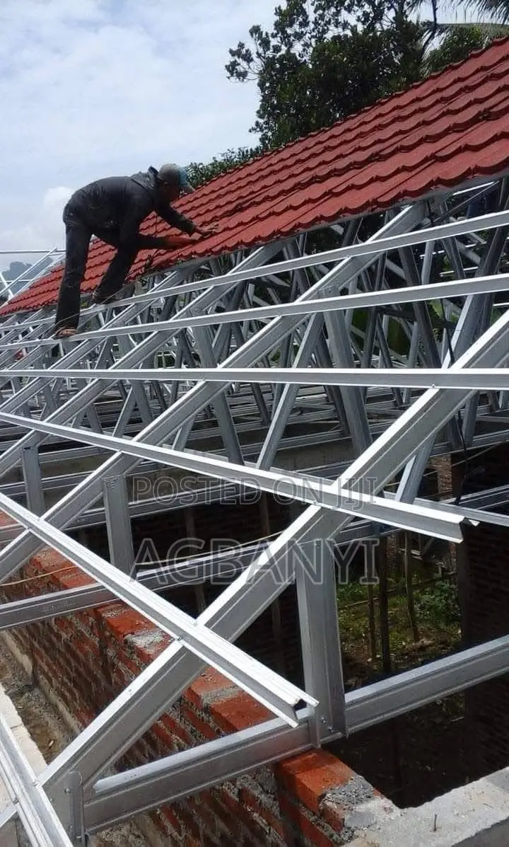 Galvanize Steel Trusses/ Roof Coverage