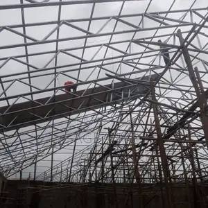 Galvanize Steel Trusses/ Roof Coverage