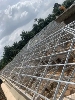 Galvanize Steel Trusses/ Roof Coverage