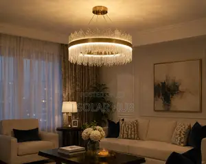 Luxury Modern Crystal Ring Chandelier