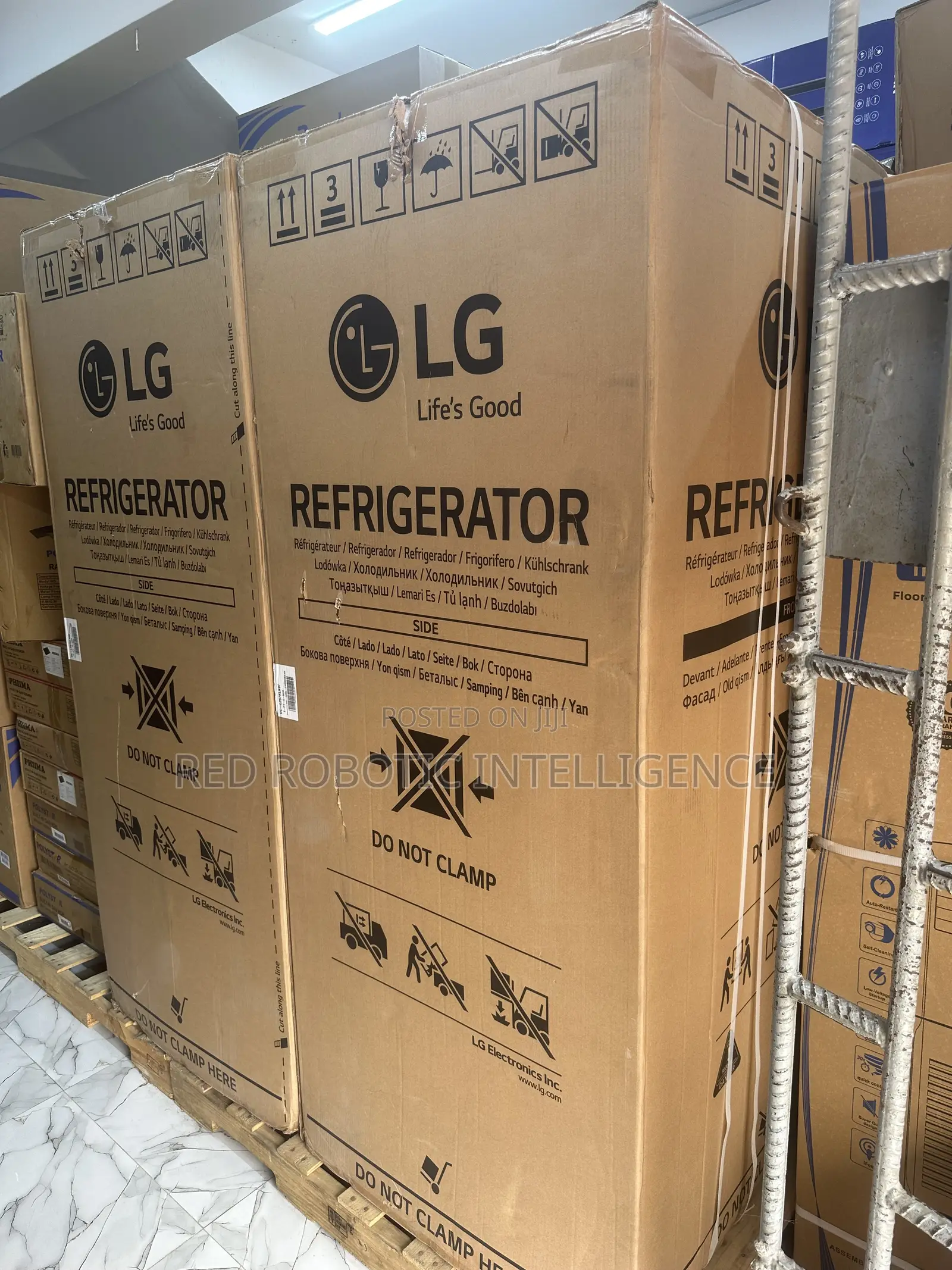 LG Side by Side Refrigerator