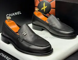 Chanel Quality Luxury Men Genuine Leather Corporate Shoe