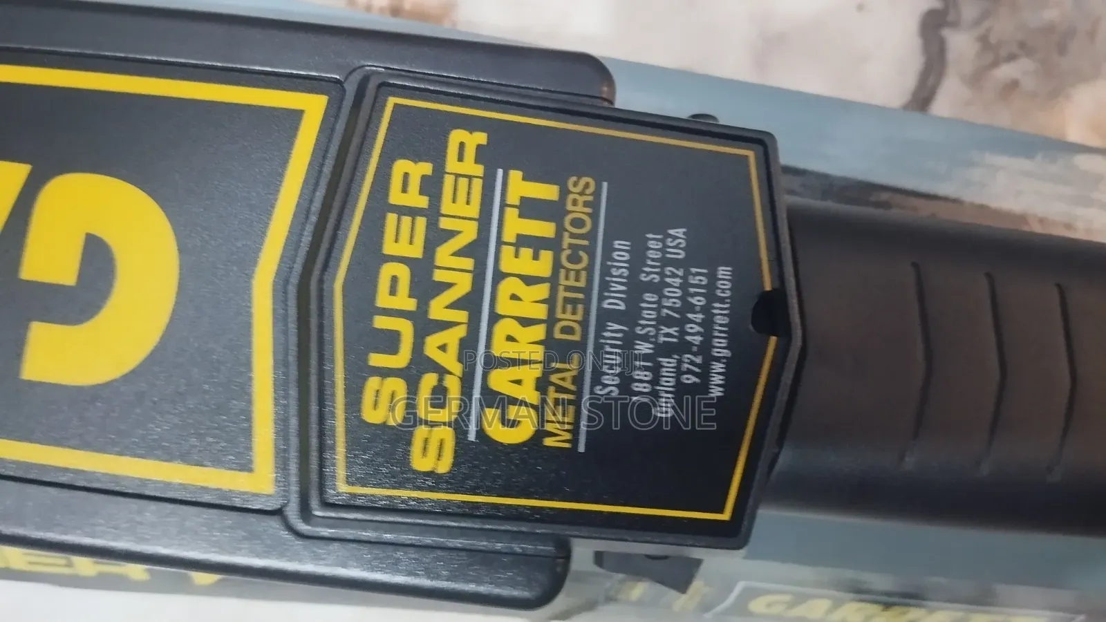 Garrett Super Scanner