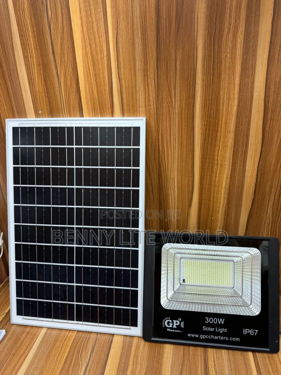 Gp 2000 Watt Solar Light With Separate Panel