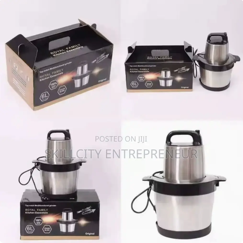 6l Double-speed Electric Meat Grinder