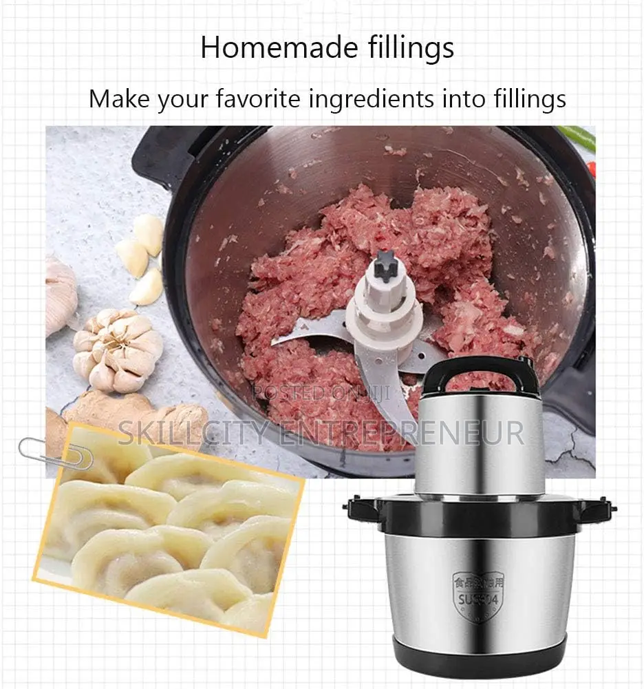 6l Double-speed Electric Meat Grinder