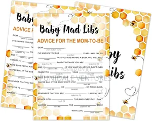 Baby Shower, Gender Reveal Card Game