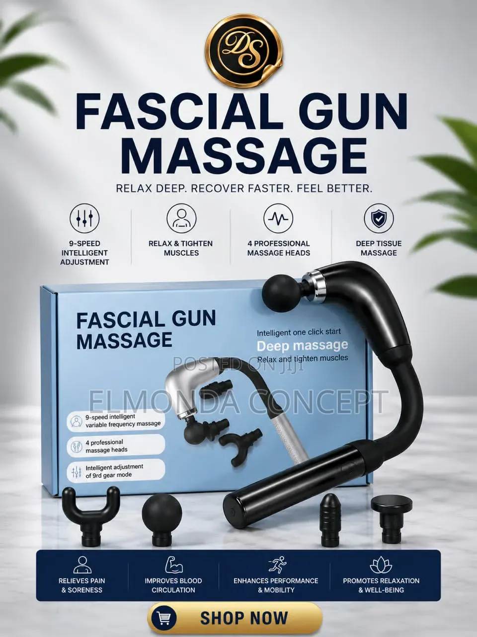 Facscial Gun Massage