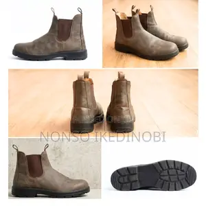 Men's Brown Leather Chelsea Boots