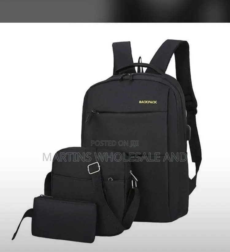 Generic Black 3-in-1 Multipurpose Bag