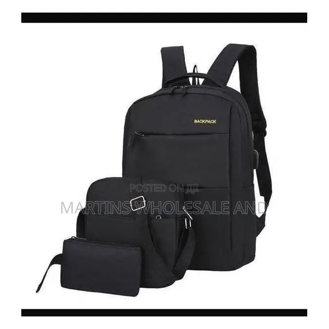 Generic Black 3-in-1 Multipurpose Bag