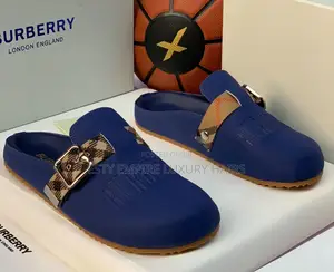 Burberry Quality Luxury Men Genuine Leather Half Shoe