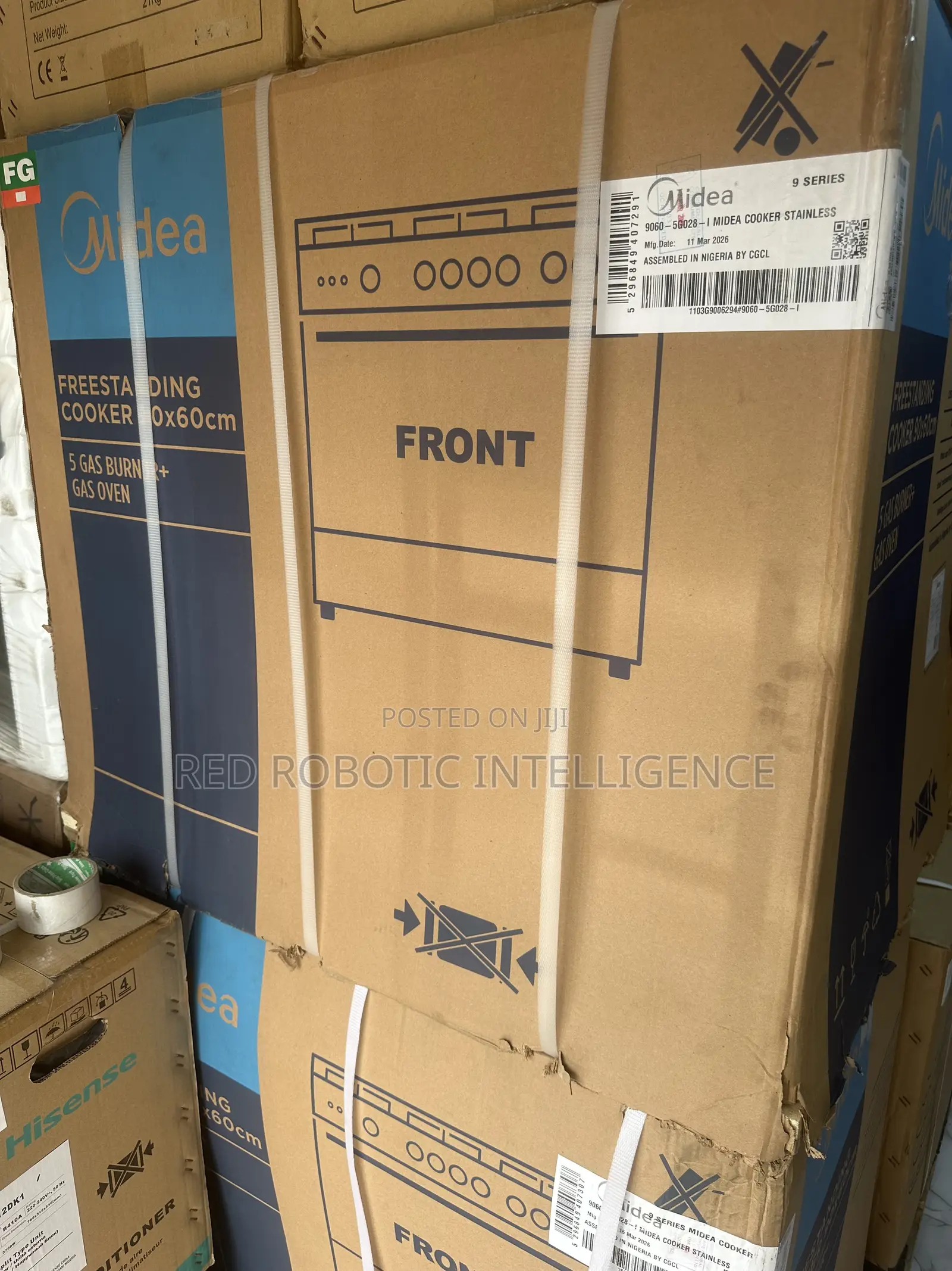 Midea Free Standing Cooker 90 X 60 Cm