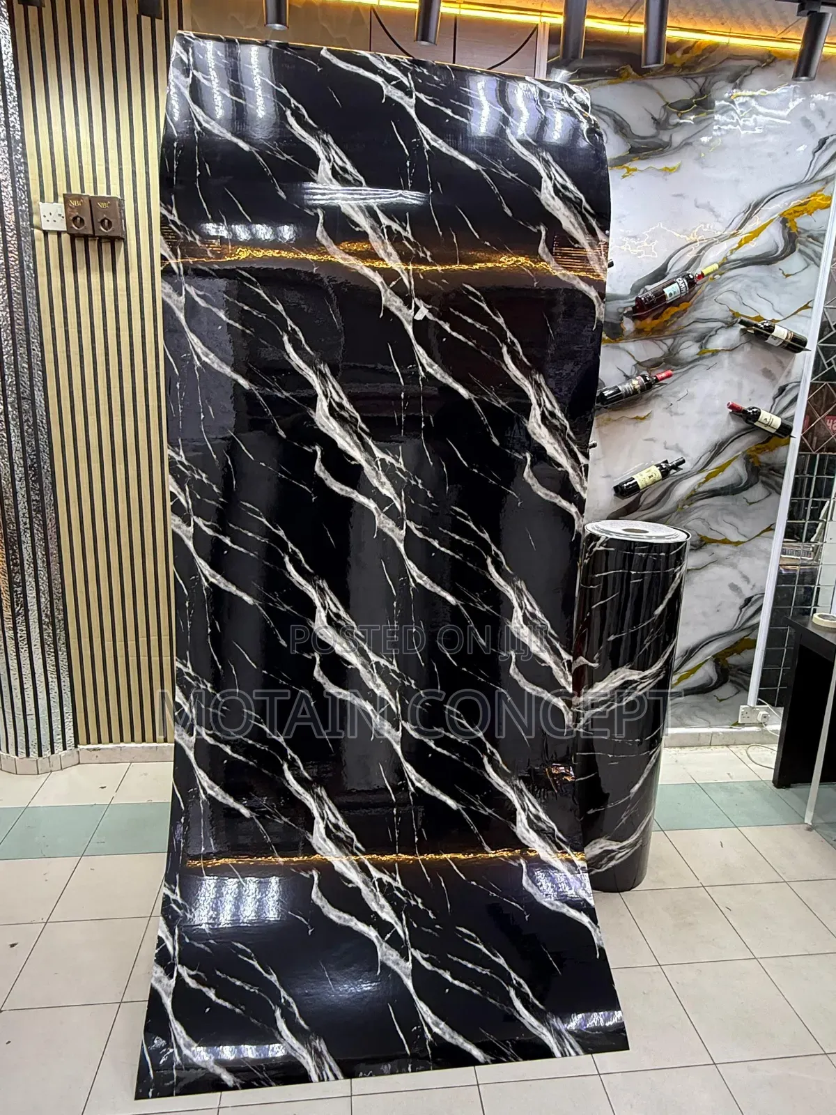 Captivating Marble Sticker