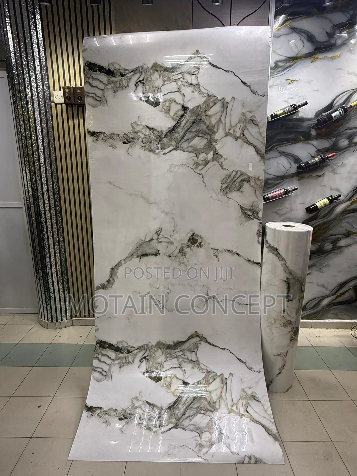 Captivating Marble Sticker