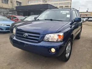 Toyota Highlander 2007 Blue