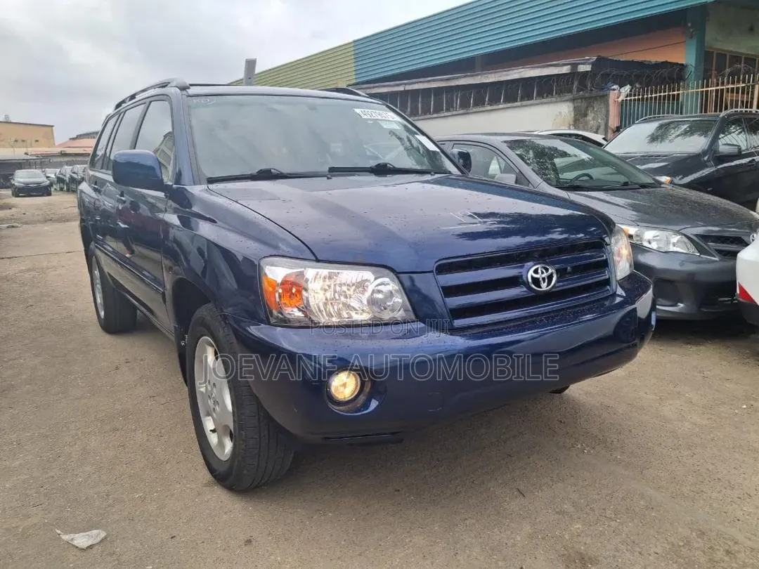 Toyota Highlander 2007 Blue